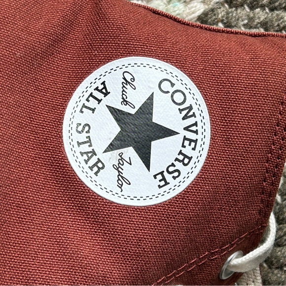 Converse High Top Sneakers - Brown - Men’s 10.5 / Women’s 12.5 - Like New! - Picture 2 of 6